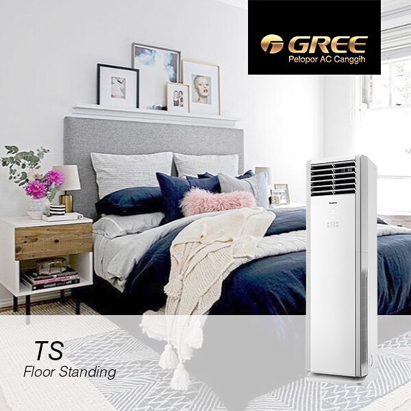 Gree AC Floor Standing 3 PK - GVC - 24TS (S) (3PHASE)